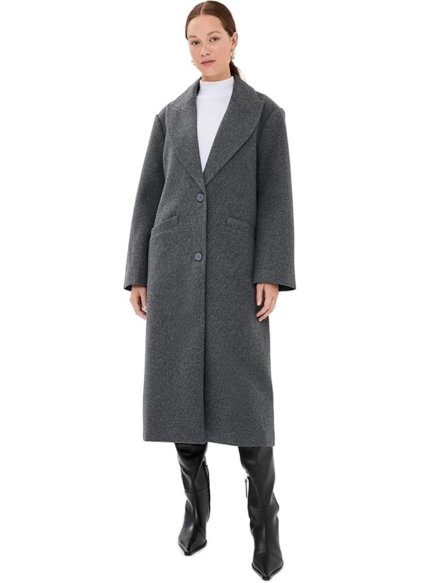 Lioness, Lioness Women's Olsen Coat, Grey Marle, S