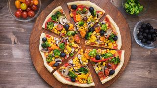 Veggie pizza