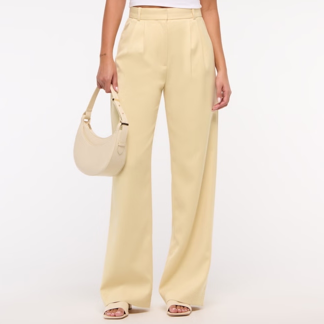 Abercrombie & Fitch Wide Leg kalhoty