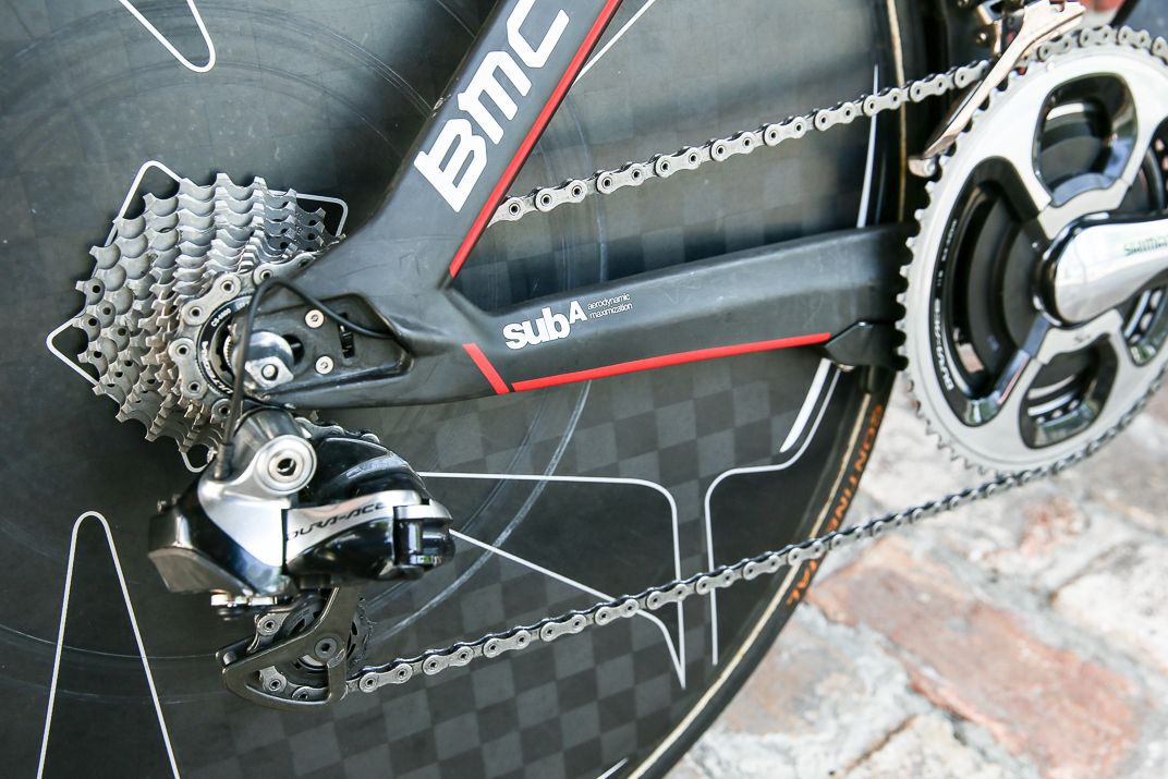 A clean looking set up for Porte