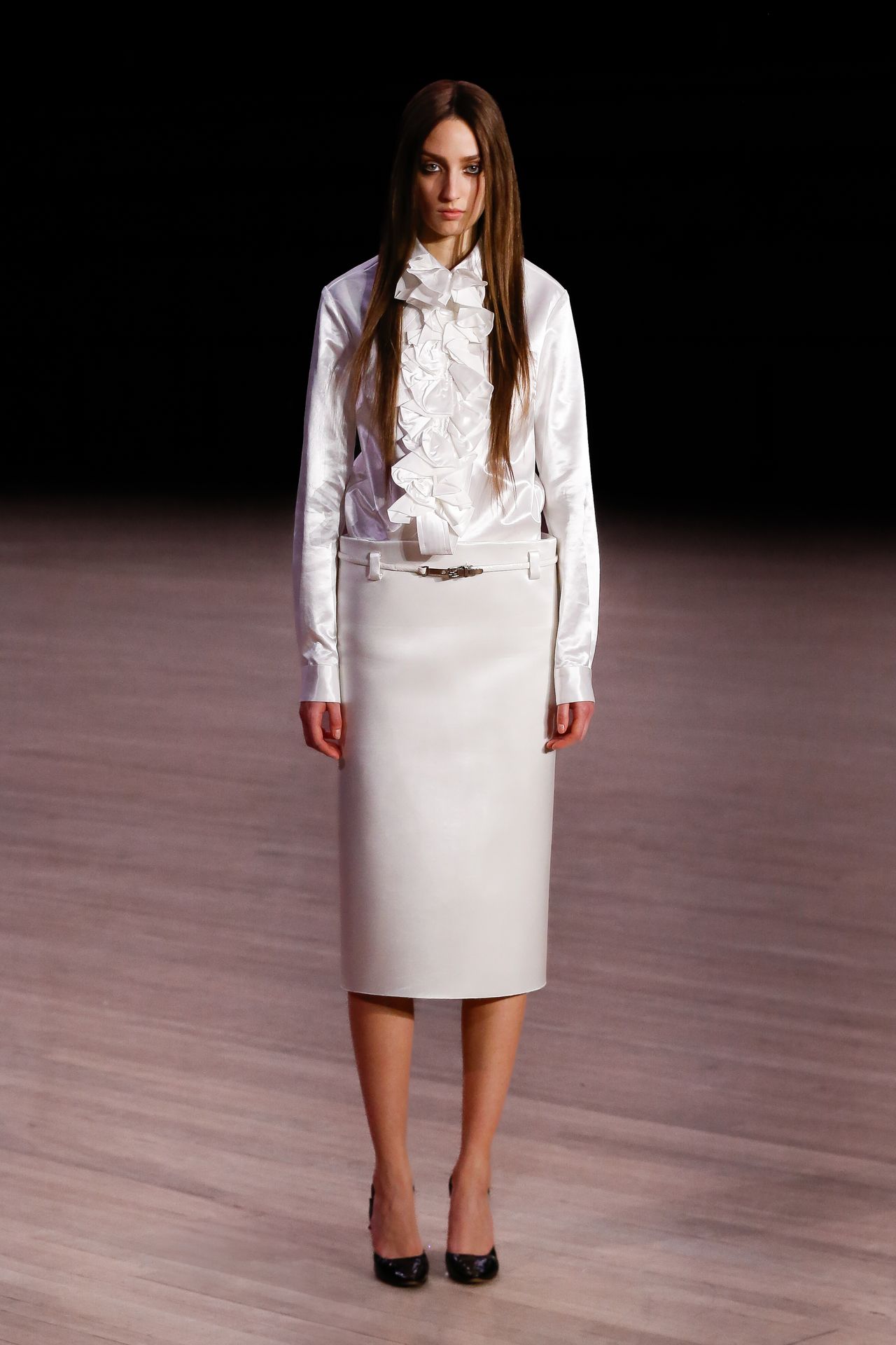 models wear the Marc Jacobs Fall 2026 runway collection at the Park Avenue Armory
