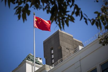 The China flag