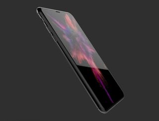 A mock of the iPhone 8 with OLED Display. Credit: Benjamin Geskin