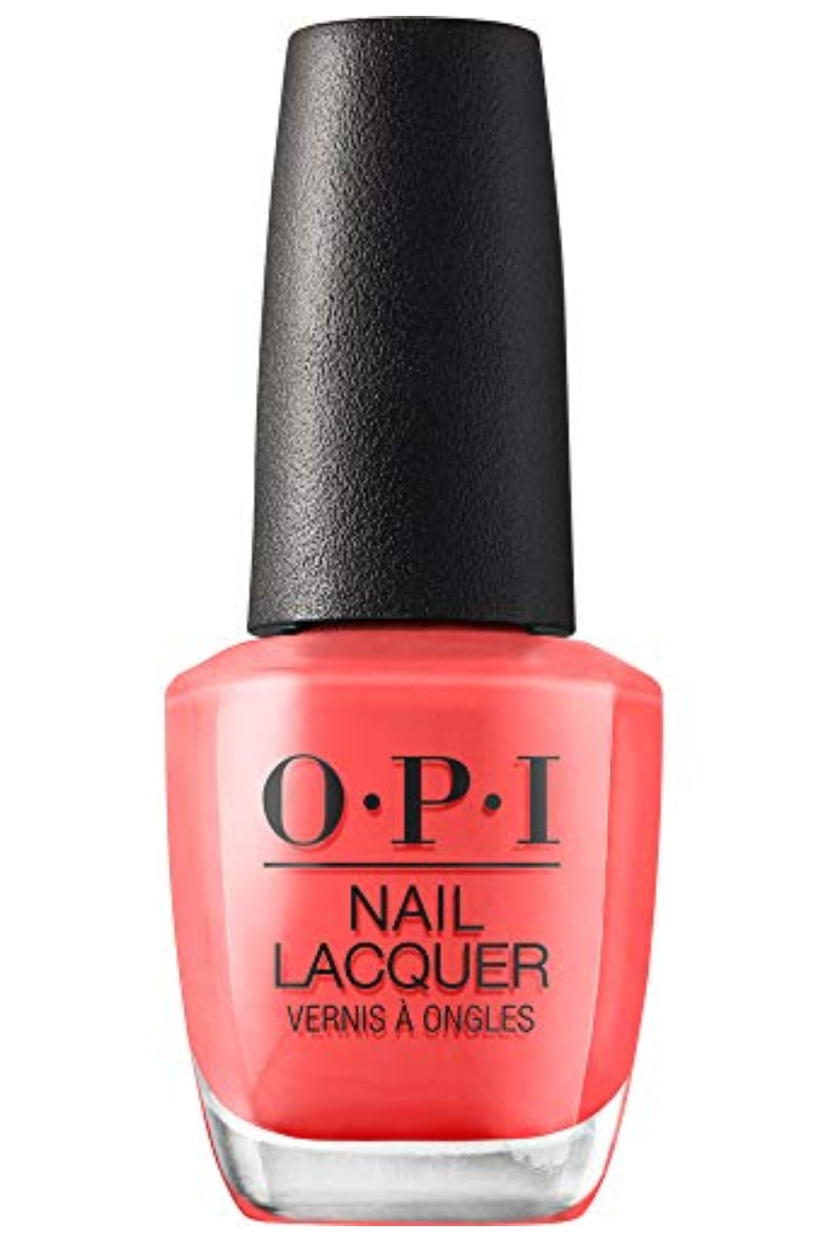 Opi Nail Lacquer Live.love.carnaval | Opaque Bright Orange Crème Chip Resistant Nail Polish | Vegan, Fast Drying, Streak Free