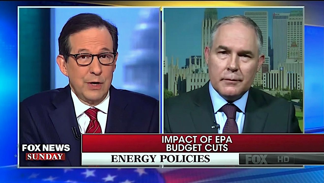 Chris Wallace grills Scott Pruitt