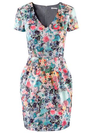 H&M floral print dress, £24.99