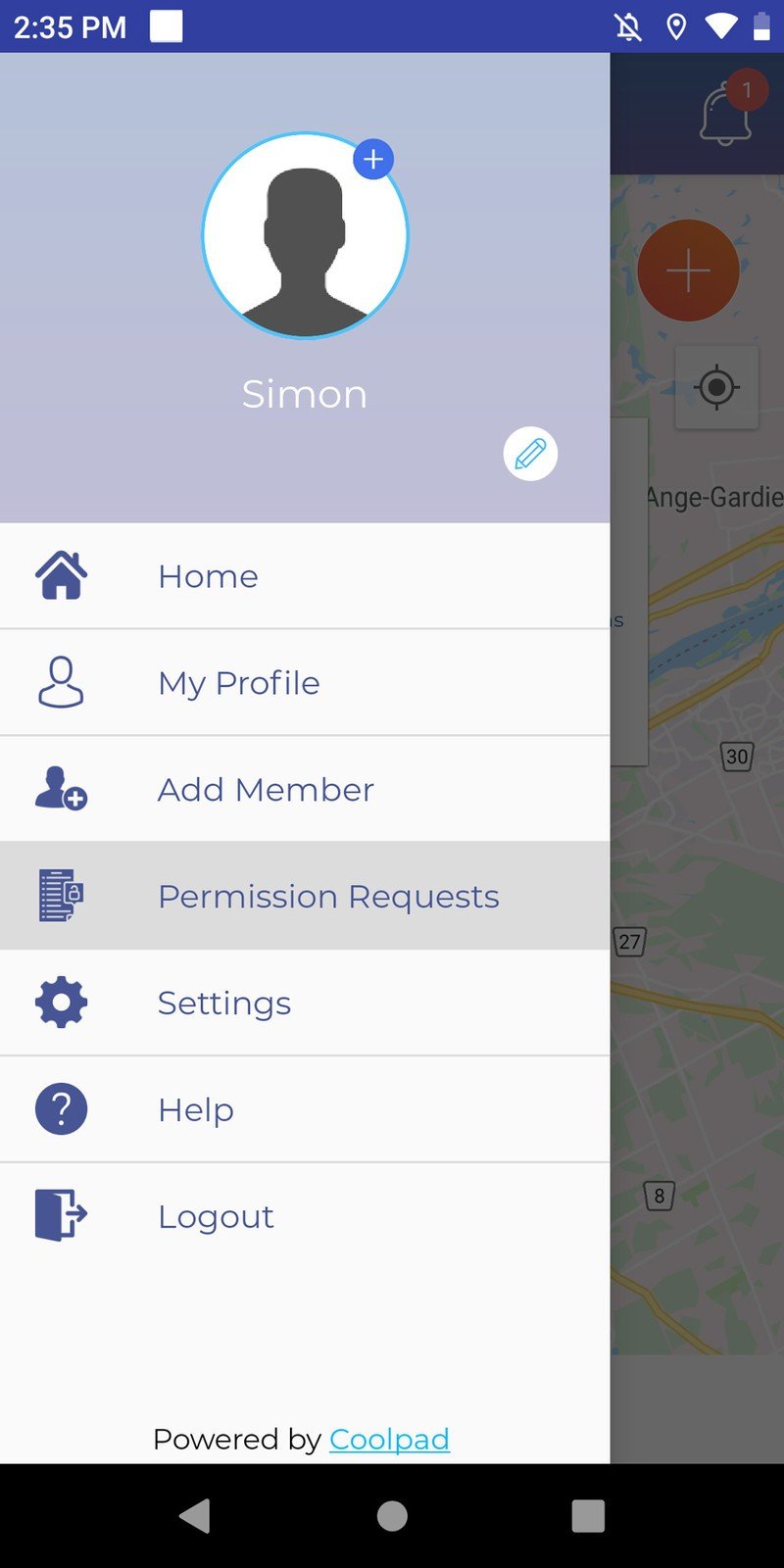 Navigation through FamilyLabs is simple and straightforward.