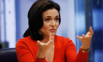 Facebook CEO Sheryl Sandberg