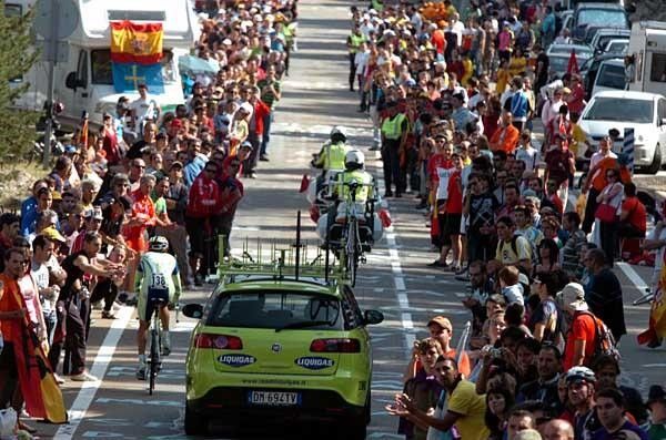 Gorazd Stangelj (Liquigas) finished in 101st position
