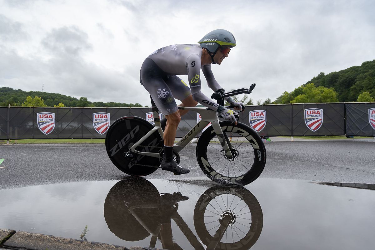 Joseph Rosskopf (Q36.5 Pro Cycling Team) finished 28sec behind Barta which was good enough for 3rd.