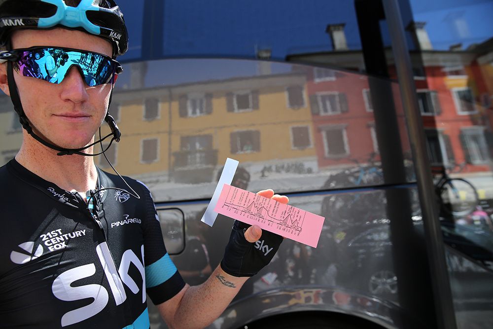 Team Sky's Ian Boswell with a profile of today's stage