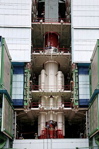 PSLV-C25 at First Stage