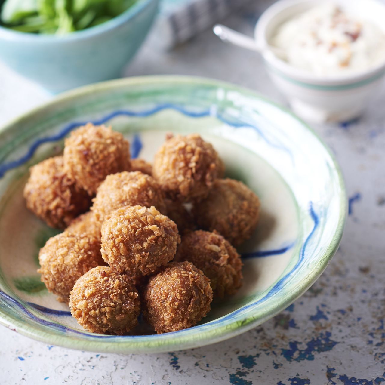 Jamon and Manchego Croquettas