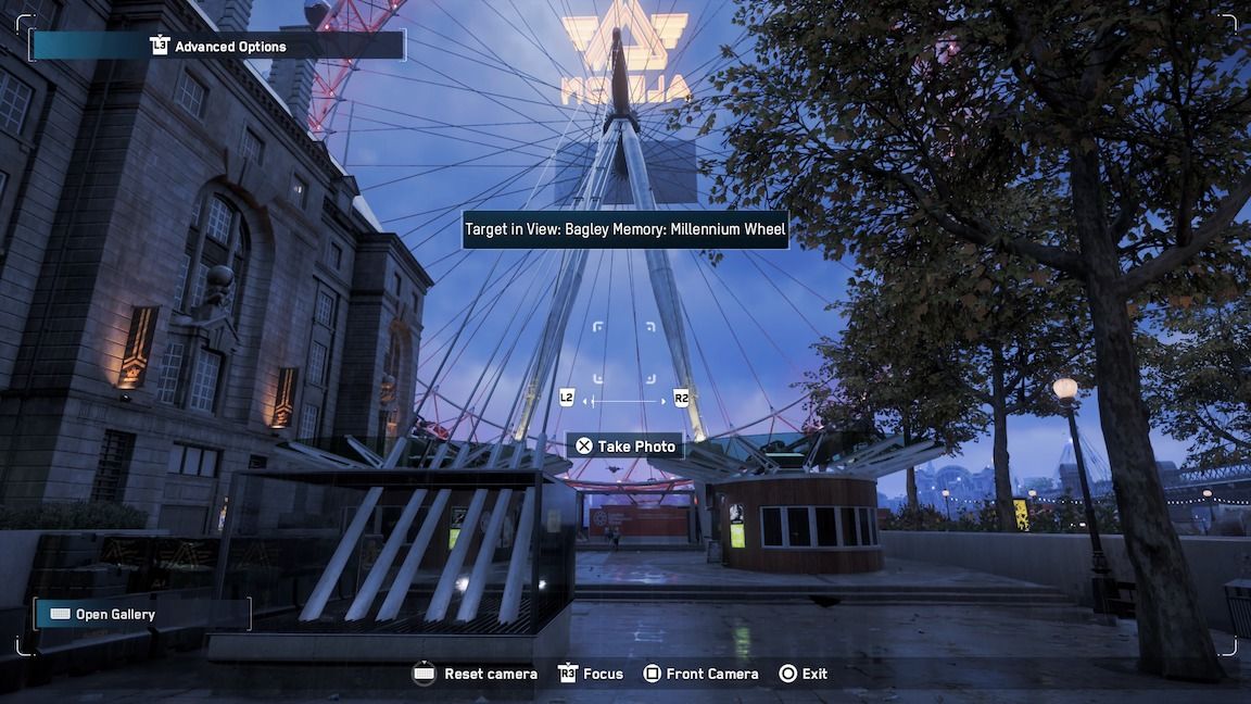 watch dogs legion bagley memories - millennium wheel