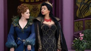 A still from the new Disney film Disenchanted