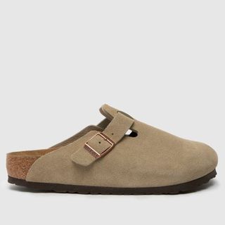 Birkenstock Taupe Boston Clog