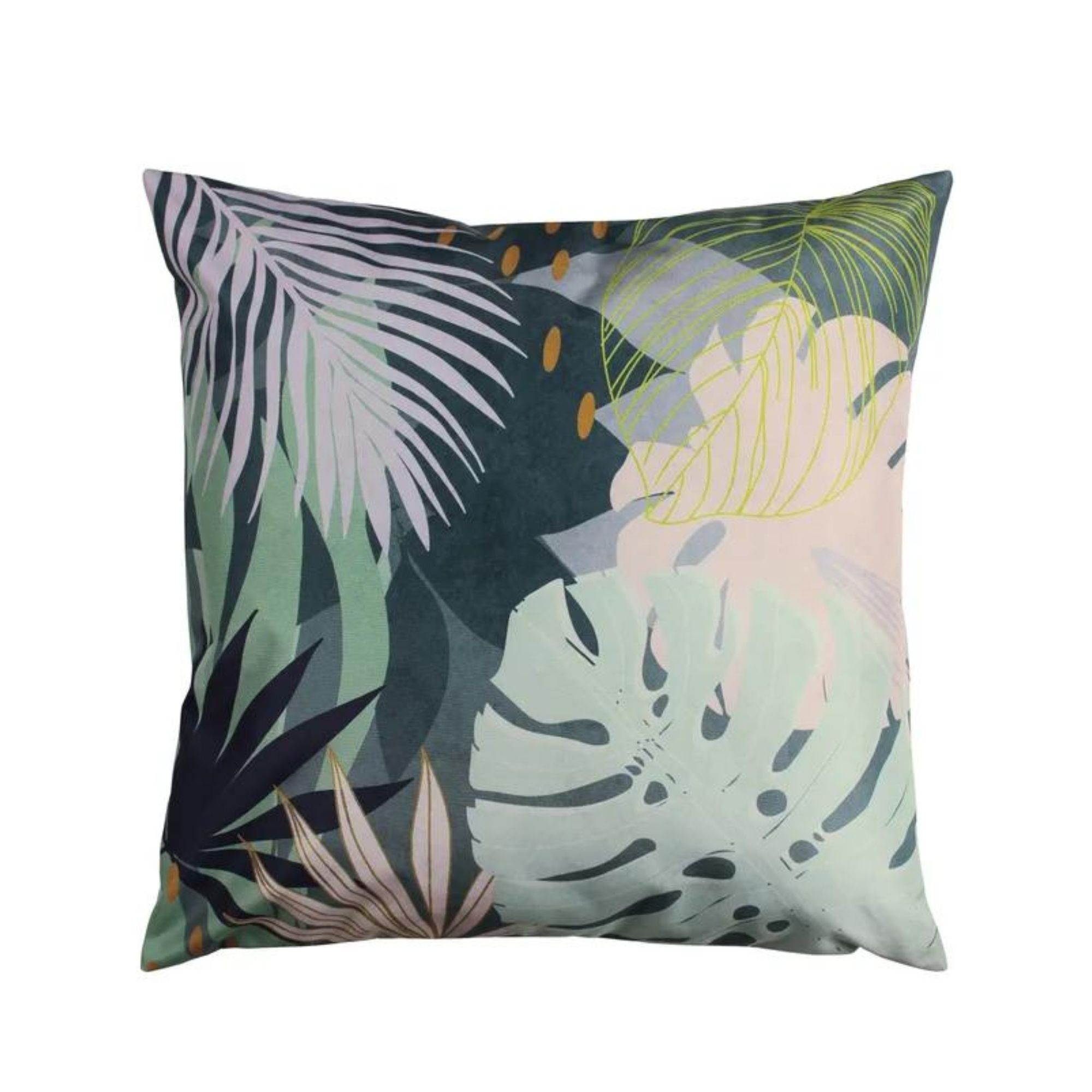 picture of Leafy Teal Outdoor Cushion