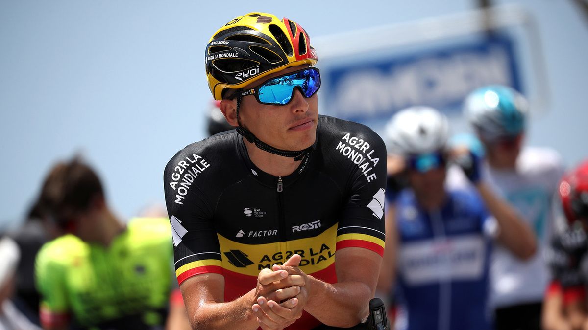 Oliver Naesen has also been wearing the Bolle Shifter sunglasses at the Tour of California