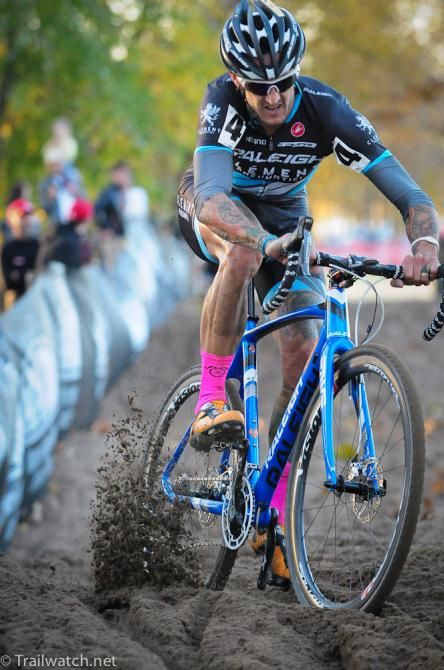 Big Ben Berden (Raliegh Clement) churning up the sand late in the race