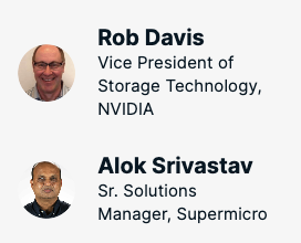 Supermicro Storage Summit Session 2 speakers