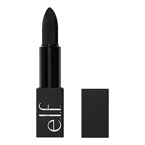 E.l.f. O Face Satin Lipstick, Richly Pigmented, Nourishing & Long-Lasting Creamy Lipstick, Infused With Jojoba, Vegan & Cruelty-Free, All Night