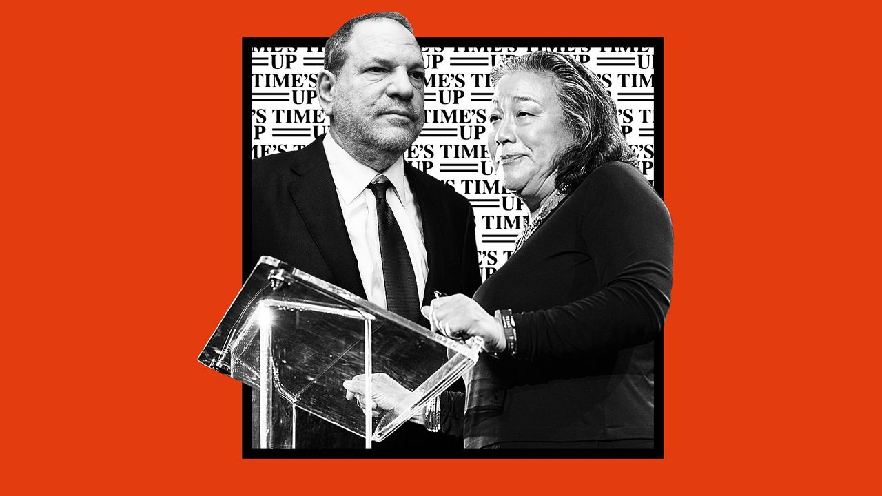 Tina Tchen &amp; Harvey Weinstein