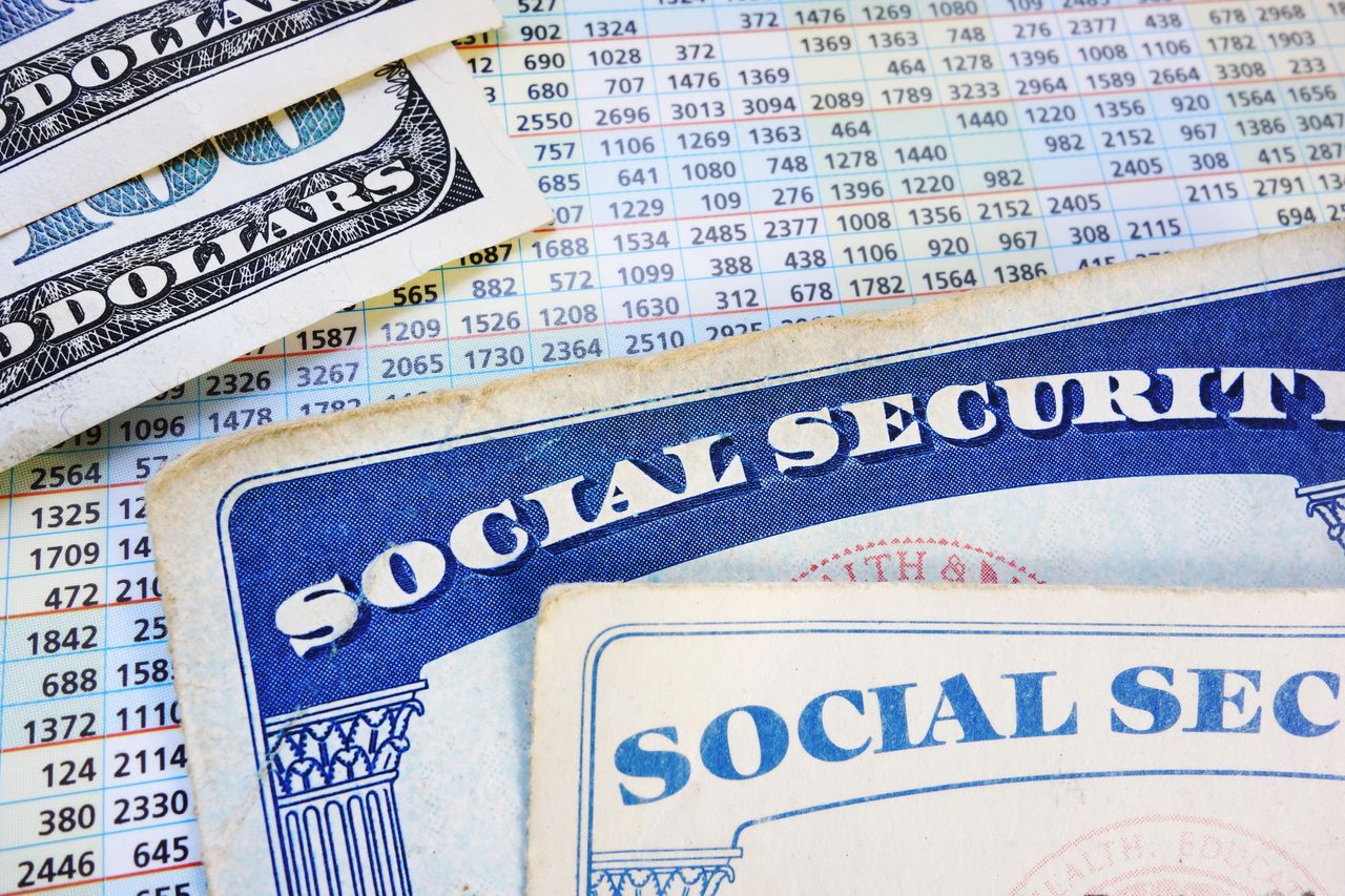 Social Security cards.