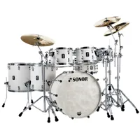 Sonor SQ1Birch | 7-ply, 7mm (toms and snare), 10-ply, 10mm (bass drum)
