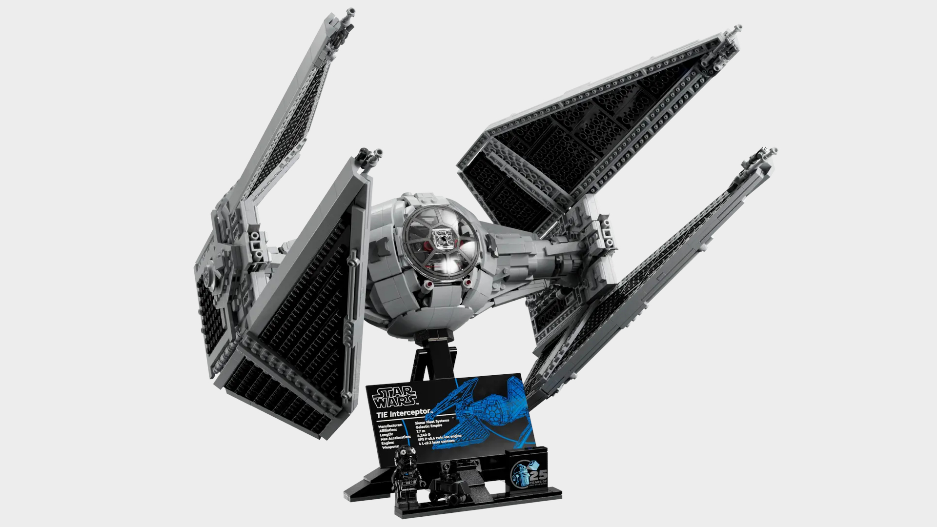 Lego TIE Interceptor set