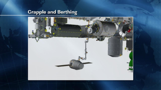 SpaceX Dragon Capsule Grapple and Berthing