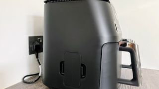 Ninja DZ550 Foodi 6-in-1 10-qt. XL 2-Basket Air Fryer being tested in writer's kitchen