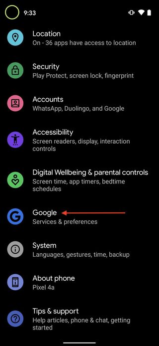 Set Up New Google Account Mobile Step 2