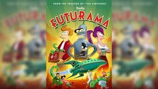 a grouping of sci-fi cartoon charters for Futurama