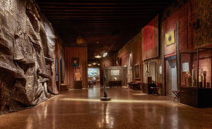 Installation view of ‘Intuition’ at Palazzo Fortuny.