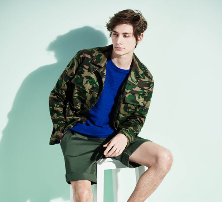 River Island camo jacket