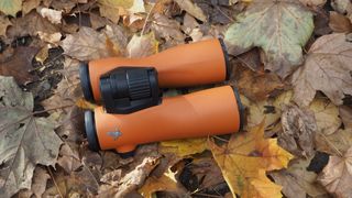 An asset for autumn, the large and bright 42mm objective lens allows for continued observation in dim light or on overcast days, while a burnt orange exterior blends in perfectly with falling leaves