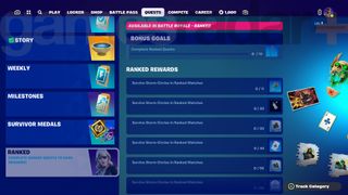 Ranked Fortnite Quests in Chapter 5 Season 2