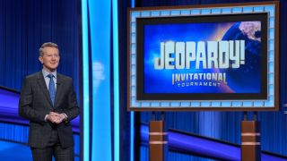 Ken Jennings hosting the Jeopardy! Invitational Tournament