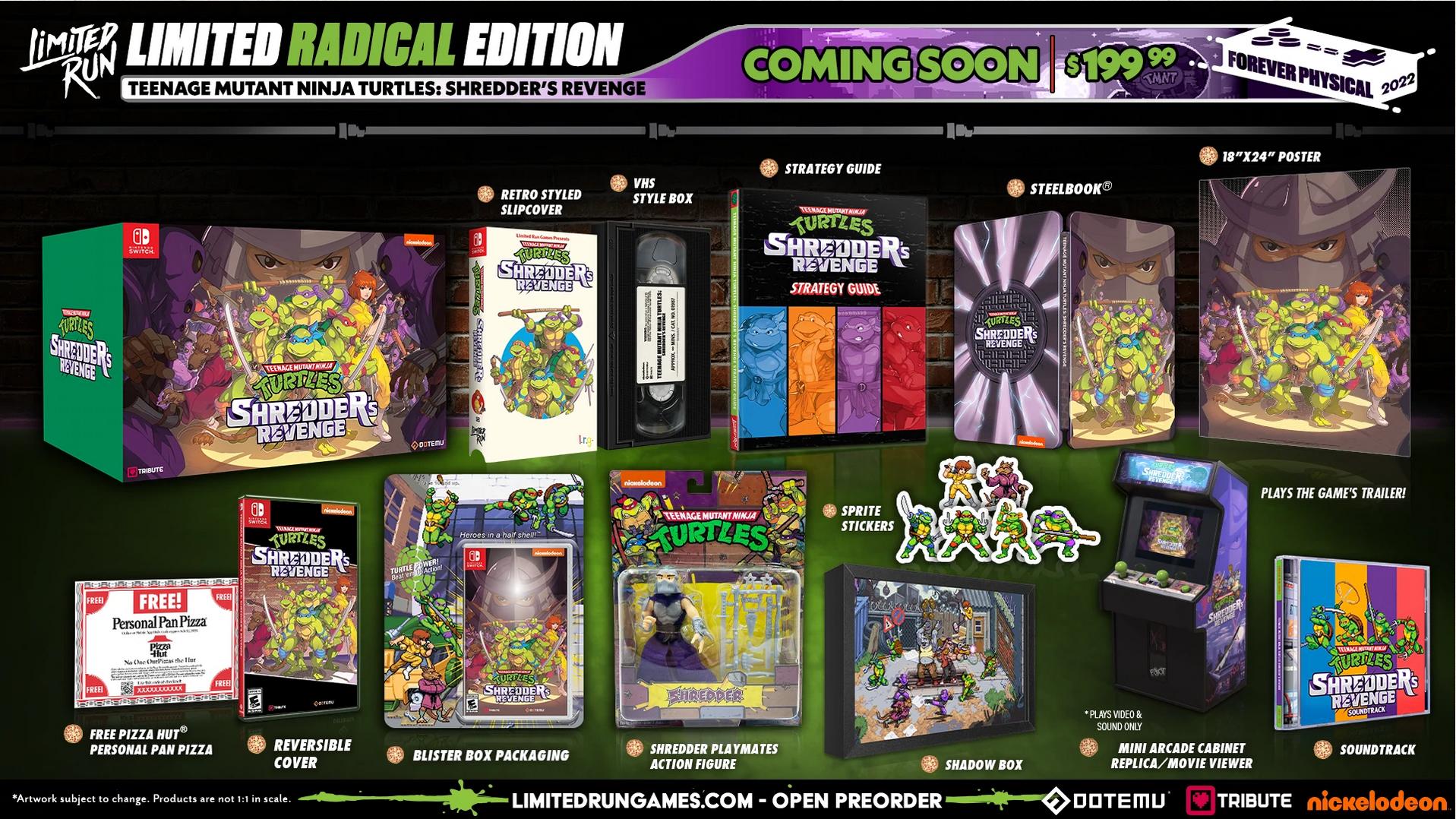 Tmnt Shredder Revenge Radical Edition