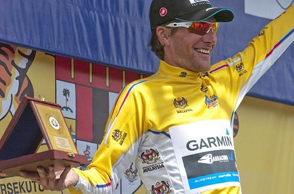 American David Zabriskie (Garmin Barracuda) remains in the yellow jersey after the third stage.