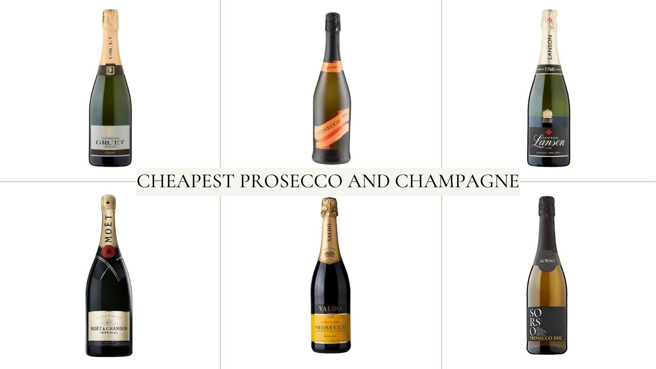 A selection of the cheapest prosecco and champagne deals for National Prosecco Day in 2023.