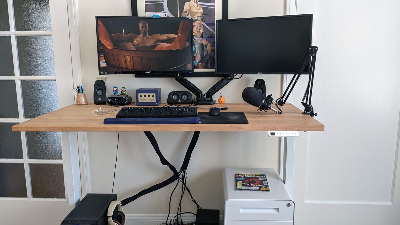 standing desk diy