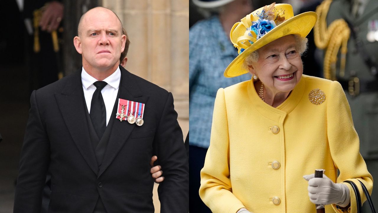 Mike Tindall reflects on Queen&#039;s note, seen here side-by-side