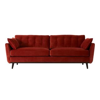 Swyft Model 10 Medium 3 Seater Sofa, Dark Leg, Manolo Harissa