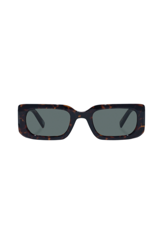 Le Specs Rippled Rebel 53mm Rectangular Sunglasses