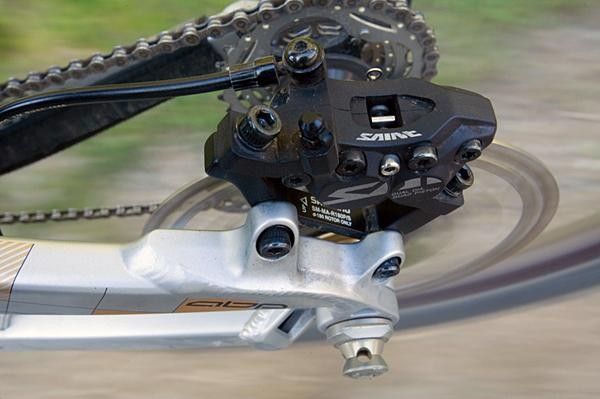 The brakes are likely the highlight of the group