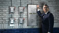 Stephen Colbert shuts off the lights at CBS "The Late Show"