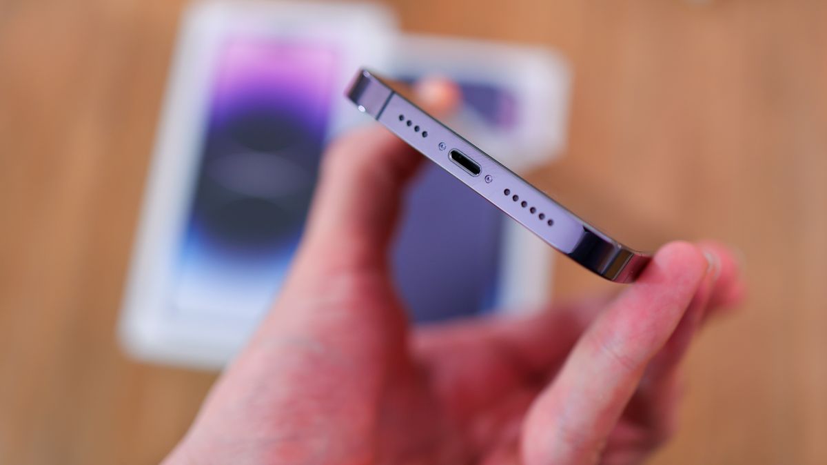 A photo of the iPhone 14 Pro Max