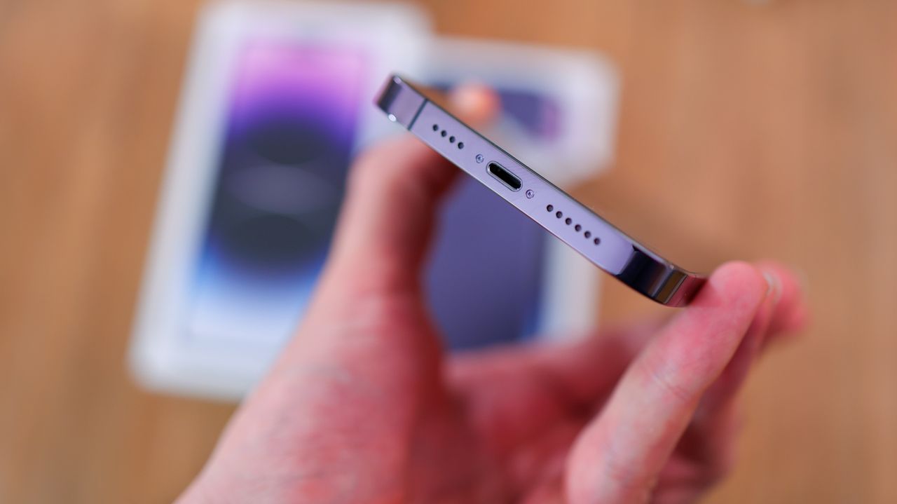 A photo of the iPhone 14 Pro Max