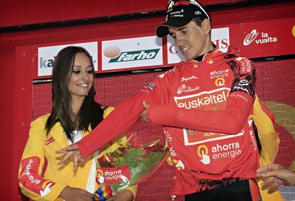 Igor Anton (Euskaltel - Euskadi) is once again the Vuelta's GC leader.
